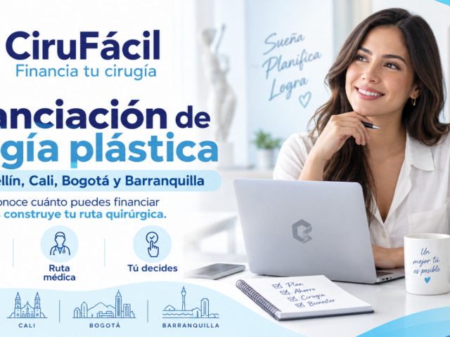 Financiación de cirugía plástica en Medellín, Cali, Bogotá y Barranquilla: ¿por qué primero debes saber cuánto puedes financiar?