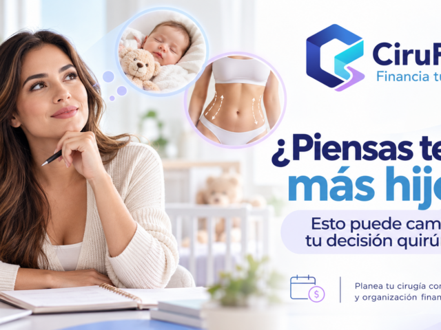 ¿Piensas tener más hijos? Esto puede cambiar tu cirugía plástica